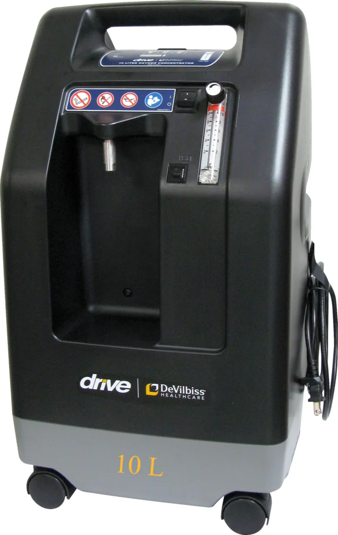 Drive DeVilbiss Compact 1025KS 10 L/dk Yüksek Akış Oksijen Konsantratörü